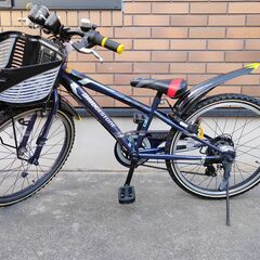 子供用自転車 22インチ ブリヂストン クロスファイヤージュニア 22型 ダイナモランプ CFJ27 7段変速 ジュニア BRIDGESTONE