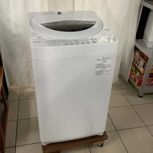 TOSHIBA   東芝　洗濯機　AW-5G6   2018年製   5㎏
