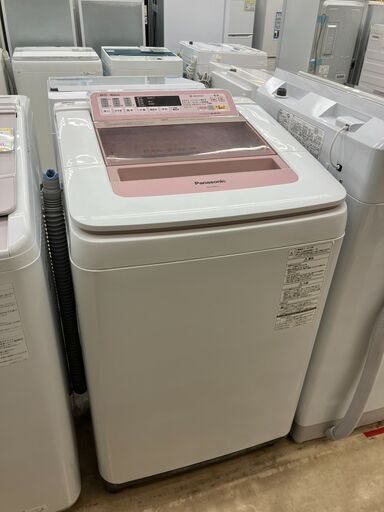 【値下げしました！】Panasonic 8㎏洗濯機 2015年製 NA-FA80H2 パナソニック エコナビ No.1264● ※現金、クレジット、スマホ決済対応※