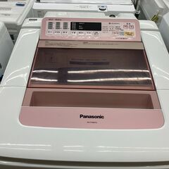 【値下げしました！】Panasonic 8㎏洗濯機 2015年製 NA-FA80H2 パナソニック エコナビ No.1264● ※現金、クレジット、スマホ決済対応※