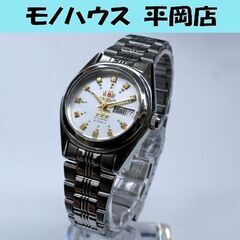 動作品 ORIENT Crystal 自動巻き腕時計 NQ1X-...