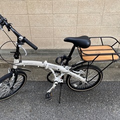 送料無料 20インチアルミ折りたたみ自転車　6段変速 WeiB 自転車専門店折りたたみ自転車 20インチ 軽量 新発売 後