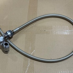 水道 メッシュホース95cm, ワンタッチアダプター,分技口 (...