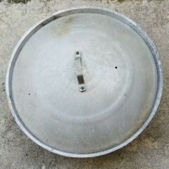 大、アルミ鍋、業務用 大鍋 厨房 店舗 、沖縄シンメーナービ中古