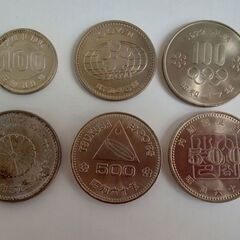 昭和の記念硬貨　６枚セットＡ