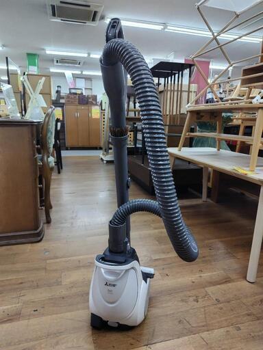 J042★多少使用感★紙パック掃除機★三菱★TC-FJ1J-W★2019年製