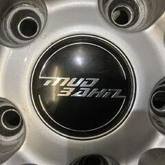 mud bahn マッドバーン 社外ホイール 15インチ 4本 5.5J5HPCD114.3+45 