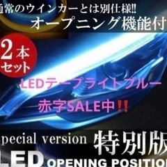 LEDテープ[2本1セット]ブルー