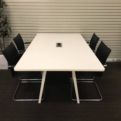 オフィス用デスク、会議テーブル、椅子売って下さい‼️ - 吉川市