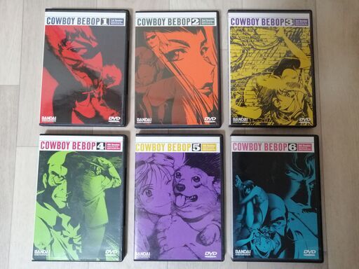 DVD６枚セット】アニメ　COWBOY BEBOP　カウボーイビバップ　全話収録