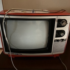 昔のテレビ