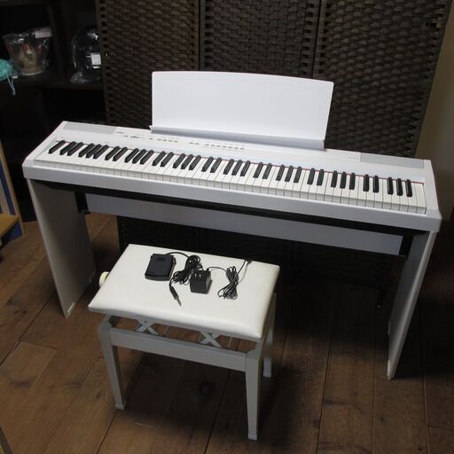 YAMAHA / ヤマハ  電子ピアノ　P-105 　2015年製  木製スタンド・高低自在イス　セット