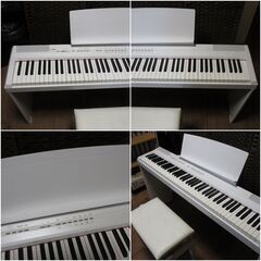 YAMAHA / ヤマハ 電子ピアノ P-105 2015年製 木製スタンド・高低自在 