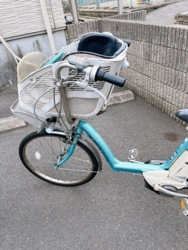 お話し中】電動子供乗せ自転車