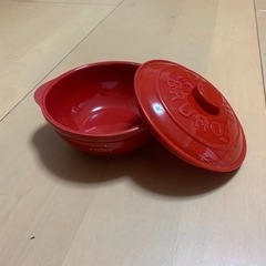 ブルーノ　磁器製ボウル&レンジ用蓋セット