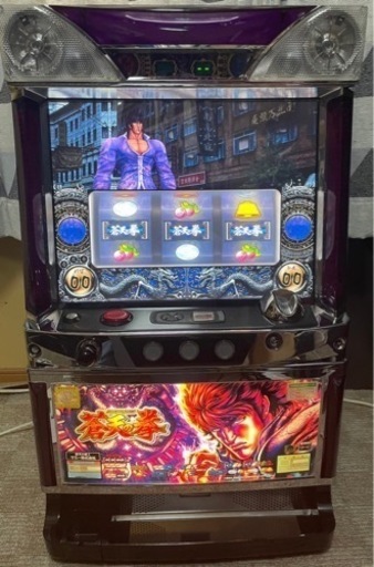 スロット実機　蒼天の拳　コイン不要機