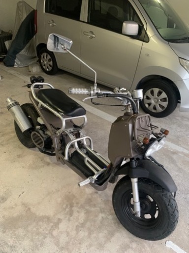 決まりました【不調車ほぼ不動車】AF58キャブ⭐️ホンダズーマー⭐️バイクいじれる方詳しい方は必見‼️ヘルメット付き自賠責保険たっぷり残ってます。