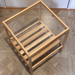 IKEA ネスナ　竹　サイドテーブル