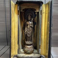 『観音菩薩立像』仏像　高さ15cm  ブロンズ像
