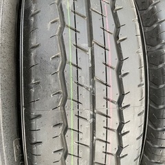 値下げ！新車外し ハイエース純正 タイヤホイール4本 195/80R15 DUNLOP 2023年製