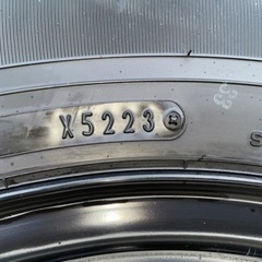 値下げ！新車外し ハイエース純正 タイヤホイール4本 195/80R15 DUNLOP 2023年製