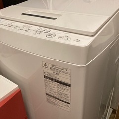 東芝/TOSHIBA AW-8D8(W) 8kg 2019年製 TOSHIBA AW-8D8(W) 2019年式