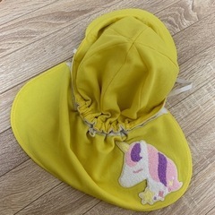 園児用帽子　黄色