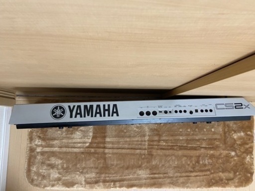 希少なYAMAHAヤマハのシンセサイザー、キーボードブラック