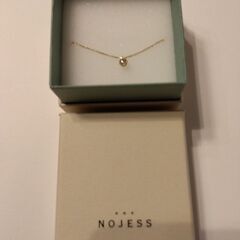 Ｋ１８ネックレス／ノジェス（NOJESS）　１８金ネックレス　０．１カラットダイヤモンド付き