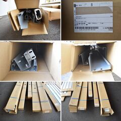 【ヤフ取引終了3/27】≪yt1146ジ≫ ダイマツ 万能物置 DM-16HLL 幅約4m 壁パネルロングタイプ W4015xD1545xH2509 バイク/スクーター/駐輪場/自転車小屋/農機具/アウトドア 現状品 60211-05