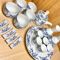 食器セット 🍶 とっくり 箸置き 急須 湯のみ 玉栄