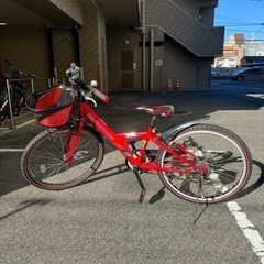 【取引先決定】ブリヂストン子供用自転車24インチ 取りに来ていた...