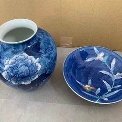 花瓶とお皿のセット　美品