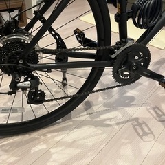 FUJI フジ RAIZ DISC クロスバイク ブラック