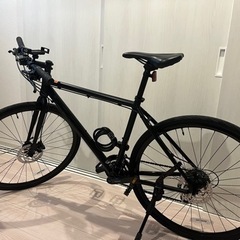 FUJI フジ RAIZ DISC クロスバイク ブラック