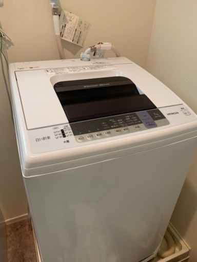2019年製　日立　洗濯機　白い約束　NW-70C