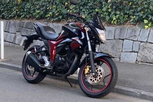 車ジクサー GIXXER NG4BG 低走行6,500Km 自賠責4年付