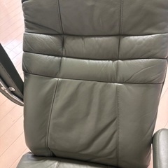 無料　0円　リクライニング　座椅子　本革？