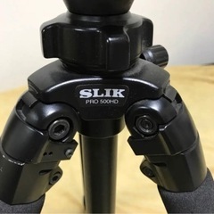 SLIK PRO500HD＊Manfrotto MVH502AH