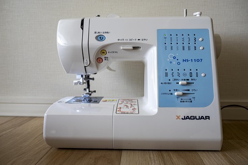 超美品 入園準備で人気 ジャガー コンピューターミシン NS-1107 #2 おまけ付き