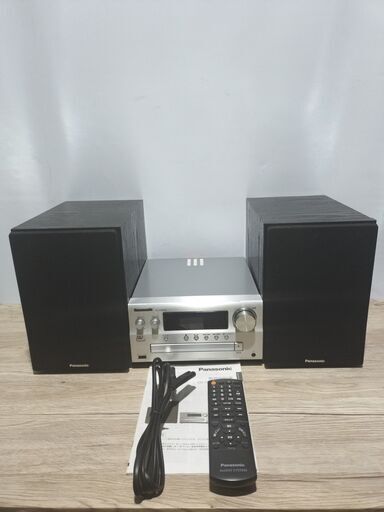 パナソニック ミニコンポ 2バンド Bluetooth対応 ハイレゾ SC-PMX90-S