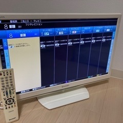 SHARP 24型液晶テレビ　LC-24K9