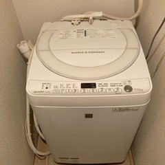 縦型洗濯機　シャープ