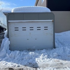 中古カスケードガレージNS2500-11スパン、運搬、設置工事込み(お話し中