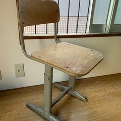 中学校の椅子　古道具
