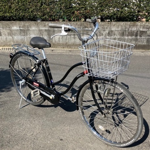 お取引感謝【鹿児島県の方に】２６インチ・通学タイプ・内装３段ギヤ・中古