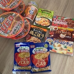 カップ麺・カレールー・シチュールー・炊き込みご飯のもと・乾麺（合...