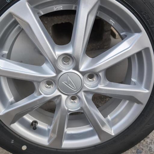新車外しダイハツ純正? 新品タイヤ付き14インチアルミホイール4本セット