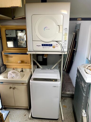 Panasonic　全自動洗濯機　衣類乾燥機　２点セット