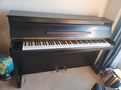 KAWAI カワイ 木鍵鍵盤 電子アップライトピアノ HE-10